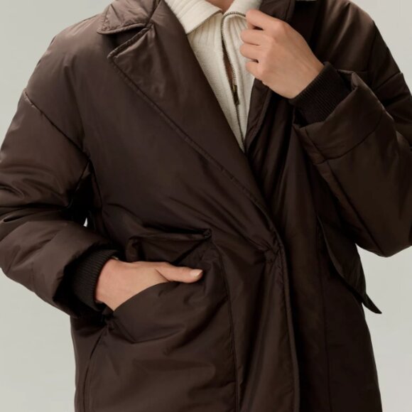 Maeve Padded Cocoon Blazer XXS - Picture 2 of 4